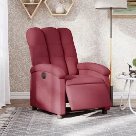 Elektrischer Relaxsessel Stoff rot rot von , Sessel - Ref: Foro24-3204071, Preis: 255,33 €, Rabatt: %
