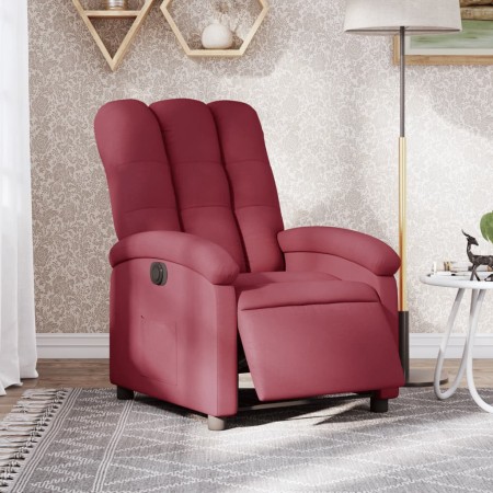 Elektrischer Relaxsessel Stoff rot rot von , Sessel - Ref: Foro24-3204071, Preis: 246,32 €, Rabatt: %