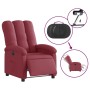 Elektrischer Relaxsessel Stoff rot rot von , Sessel - Ref: Foro24-3204071, Preis: 246,32 €, Rabatt: %