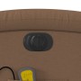 Sillón reclinable de masaje eléctrico tela marrón de , Sillones - Ref: Foro24-3204084, Precio: 264,49 €, Descuento: %