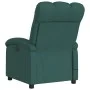Sillón reclinable de masaje eléctrico tela verde oscuro de , Sillones - Ref: Foro24-3204086, Precio: 261,49 €, Descuento: %