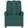 Sillón reclinable de masaje eléctrico tela verde oscuro de , Sillones - Ref: Foro24-3204086, Precio: 261,49 €, Descuento: %