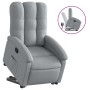 Light gray fabric reclining and lift chair by , Armchairs - Ref: Foro24-3204092, Price: 254,80 €, Discount: %