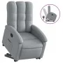 Light gray fabric reclining and lift chair by , Armchairs - Ref: Foro24-3204092, Price: 271,98 €, Discount: %