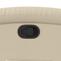 Cream-colored fabric reclining and lift chair by , Armchairs - Ref: Foro24-3204101, Price: 258,93 €, Discount: %