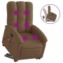 Silla de masaje reclinable de pie de tela marrón de , Sillones - Ref: Foro24-3204108, Precio: 291,49 €, Descuento: %