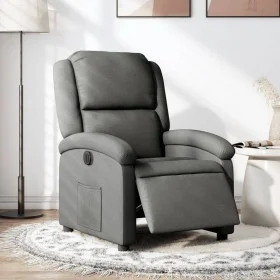 Dunkelgrauer elektrischer Relaxsessel aus Stoff von , Sessel - Ref: Foro24-3204141, Preis: 274,51 €, Rabatt: %