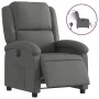 Sillón reclinable eléctrico de tela gris oscuro de , Sillones - Ref: Foro24-3204141, Precio: 274,74 €, Descuento: %