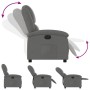 Dunkelgrauer elektrischer Relaxsessel aus Stoff von , Sessel - Ref: Foro24-3204141, Preis: 262,73 €, Rabatt: %