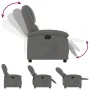 Sillón reclinable eléctrico de tela gris oscuro de , Sillones - Ref: Foro24-3204141, Precio: 274,74 €, Descuento: %