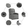 Dunkelgrauer elektrischer Relaxsessel aus Stoff von , Sessel - Ref: Foro24-3204141, Preis: 262,73 €, Rabatt: %