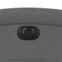 Sillón reclinable eléctrico de tela gris oscuro de , Sillones - Ref: Foro24-3204141, Precio: 235,80 €