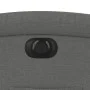 Sillón reclinable eléctrico de tela gris oscuro de , Sillones - Ref: Foro24-3204141, Precio: 274,74 €, Descuento: %
