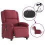 Elektrischer Liegemassagesessel aus rotem rotem Stoff von , Sessel - Ref: Foro24-3204155, Preis: 257,83 €, Rabatt: %