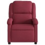 Electric reclining massage armchair in burgundy fabric by , Armchairs - Ref: Foro24-3204155, Price: 253,16 €, Discount: %
