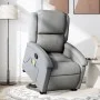 Sillón de masaje reclinable de pie de tela gris claro de , Sillones - Ref: Foro24-3204176, Precio: 293,51 €, Descuento: %