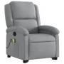 Hellgrauer Liege-Massagesessel aus Stoff von , Sessel - Ref: Foro24-3204176, Preis: 293,63 €, Rabatt: %
