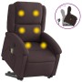 Liegender Fußmassagesessel aus dunkelbraunem Stoff von , Sessel - Ref: Foro24-3204181, Preis: 276,68 €, Rabatt: %