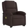 Dark Brown Fabric Reclining Foot Massage Chair by , Armchairs - Ref: Foro24-3204181, Price: 295,34 €, Discount: %