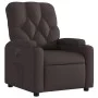 Dark brown electric reclining armchair in fabric. by , Armchairs - Ref: Foro24-3204691, Price: 245,38 €, Discount: %