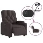 Dark brown electric reclining armchair in fabric. by , Armchairs - Ref: Foro24-3204691, Price: 245,38 €, Discount: %