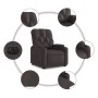 Elektrischer Relaxsessel dunkelbrauner Stoff von , Sessel - Ref: Foro24-3204691, Preis: 234,09 €, Rabatt: %