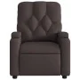 Dark brown electric reclining armchair in fabric. by , Armchairs - Ref: Foro24-3204691, Price: 245,38 €, Discount: %
