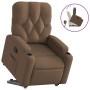 Brown Fabric Liftable Recliner by , Armchairs - Ref: Foro24-3204714, Price: 274,03 €, Discount: %