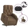 Brown Fabric Liftable Recliner by , Armchairs - Ref: Foro24-3204714, Price: 293,68 €, Discount: %