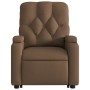 Brown Fabric Liftable Recliner by , Armchairs - Ref: Foro24-3204714, Price: 274,03 €, Discount: %