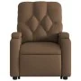 Brown Fabric Liftable Recliner by , Armchairs - Ref: Foro24-3204714, Price: 293,68 €, Discount: %