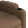 Brown Fabric Liftable Recliner by , Armchairs - Ref: Foro24-3204714, Price: 293,68 €, Discount: %