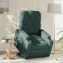 Sillón reclinable elevable tela verde oscuro de , Sillones - Ref: Foro24-3204716, Precio: 281,89 €, Descuento: %