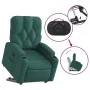 Dark green fabric lifting recliner by , Armchairs - Ref: Foro24-3204716, Price: 281,89 €, Discount: %