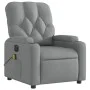 Sillón reclinable de masaje eléctrico tela gris claro de , Sillones - Ref: Foro24-3204698, Precio: 309,92 €, Descuento: %