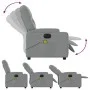 Elektrischer Massage-Liegestuhl hellgrauer Stoff von , Sessel - Ref: Foro24-3204698, Preis: 309,92 €, Rabatt: %
