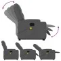 Dunkelgrauer Liegemassagesessel aus Stoff von , Sessel - Ref: Foro24-3204723, Preis: 351,83 €, Rabatt: %