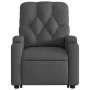 Dark gray fabric reclining massage chair by , Armchairs - Ref: Foro24-3204723, Price: 351,83 €, Discount: %