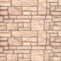 Paneles de pared 3D diseño de ladrillo 10 uds EPS beige
