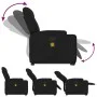 Sillón reclinable de masaje elevable tela negro de , Sillones - Ref: Foro24-3204382, Precio: 318,90 €, Descuento: %