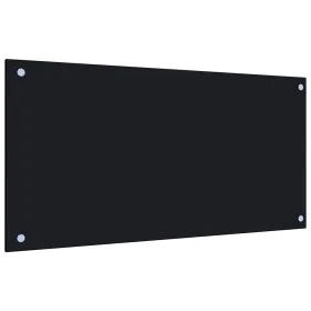 Küchenspritzschutz aus schwarzem Hartglas 80x40 cm von vidaXL, Küchengeräte und Utensilien - Ref: Foro24-249484, Preis: 40,68...