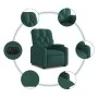 Dunkelgrüner elektrischer Liegesessel aus Stoff von , Sessel - Ref: Foro24-3204740, Preis: 332,76 €, Rabatt: %
