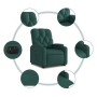 Dunkelgrüner elektrischer Liegesessel aus Stoff von , Sessel - Ref: Foro24-3204740, Preis: 306,99 €, Rabatt: %