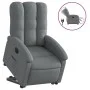 Dark gray fabric electric reclining lift chair by , Armchairs - Ref: Foro24-3204117, Price: 326,12 €, Discount: %