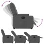 Dark Gray Fabric Electric Liftable Recliner Chair by , Armchairs - Ref: Foro24-3204735, Price: 300,87 €, Discount: %