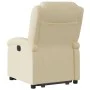 Electric reclining and lifting armchair in cream-colored fabric by , Armchairs - Ref: Foro24-3204197, Price: 329,74 €, Discou...