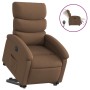 Sillón eléctrico reclinable elevable de tela marrón de , Sillones - Ref: Foro24-3204006, Precio: 299,67 €, Descuento: %