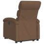 Sillón eléctrico reclinable elevable de tela marrón de , Sillones - Ref: Foro24-3204006, Precio: 299,67 €, Descuento: %