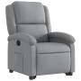 Sillón eléctrico reclinable elevable de tela gris claro de , Sillones - Ref: Foro24-3204188, Precio: 330,56 €, Descuento: %