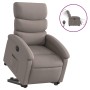 Elektrisch anhebbarer Liegestuhl aus taupegrauem Stoff von , Sessel - Ref: Foro24-3204010, Preis: 299,12 €, Rabatt: %